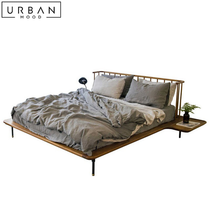 BERTO Rustic Solid Wood Bedframe