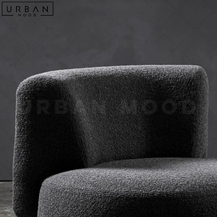 BERZINS Modern Boucle Leisure Chair