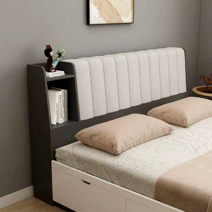 BEXON Modern Solid Wood Storage Bedframe - Urban Mood Singapore