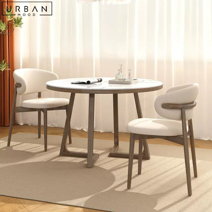 BIEL Modern Solid Wood Dining Table