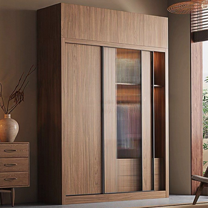 BIJOU Modern Solid Wood Wardrobe - Urban Mood Singapore