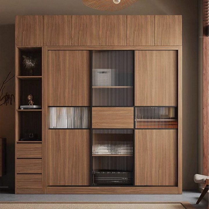 BIJOU Modern Solid Wood Wardrobe - Urban Mood Singapore