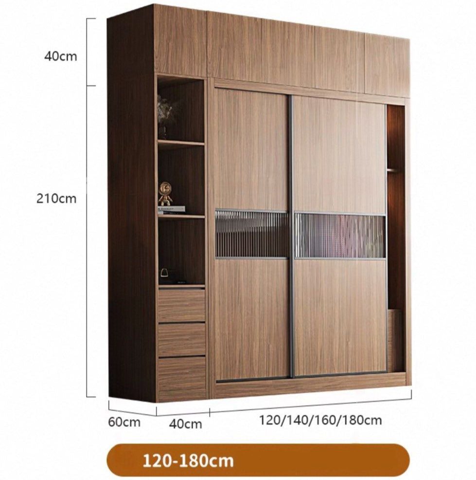 BIJOU Modern Solid Wood Wardrobe - Urban Mood Singapore