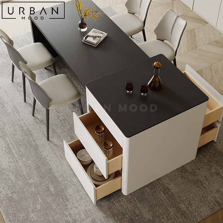 BINA Modern Dining Table Cabinet