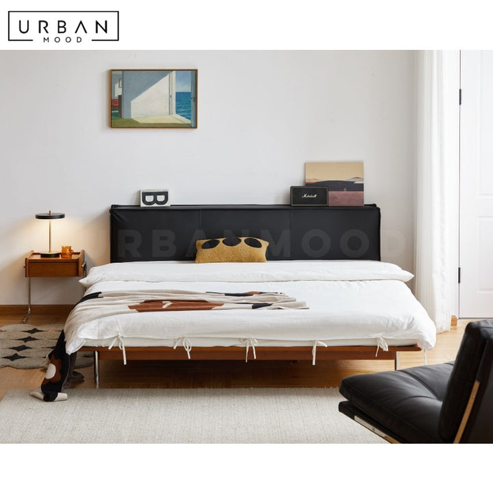 BINO Modern Leather Bedframe
