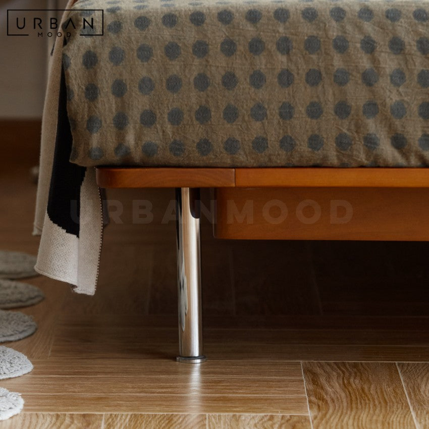 BINO Modern Leather Bedframe