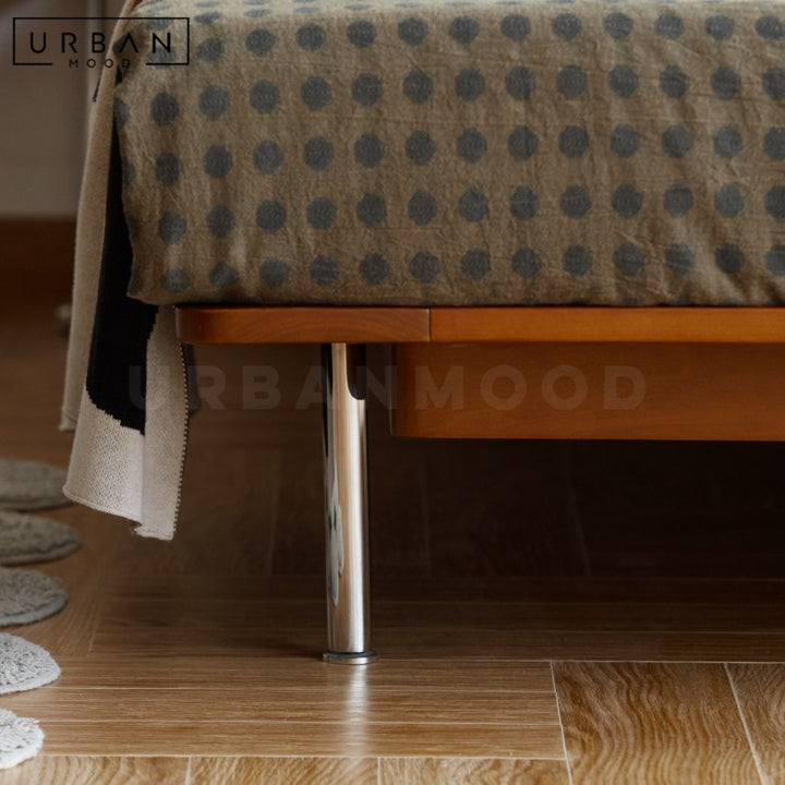 BINO Modern Leather Bedframe