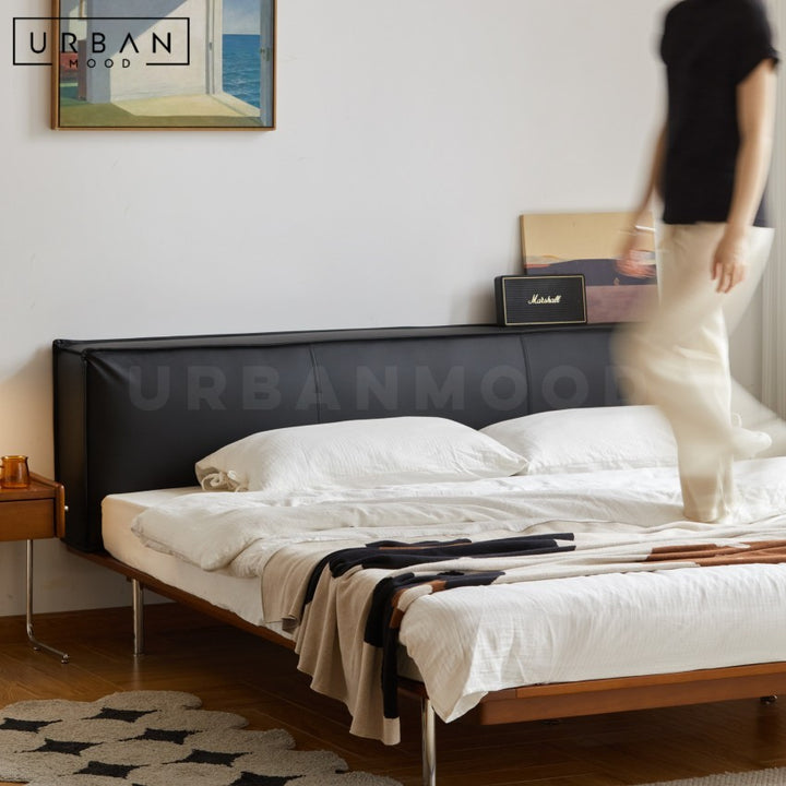 BINO Modern Leather Bedframe