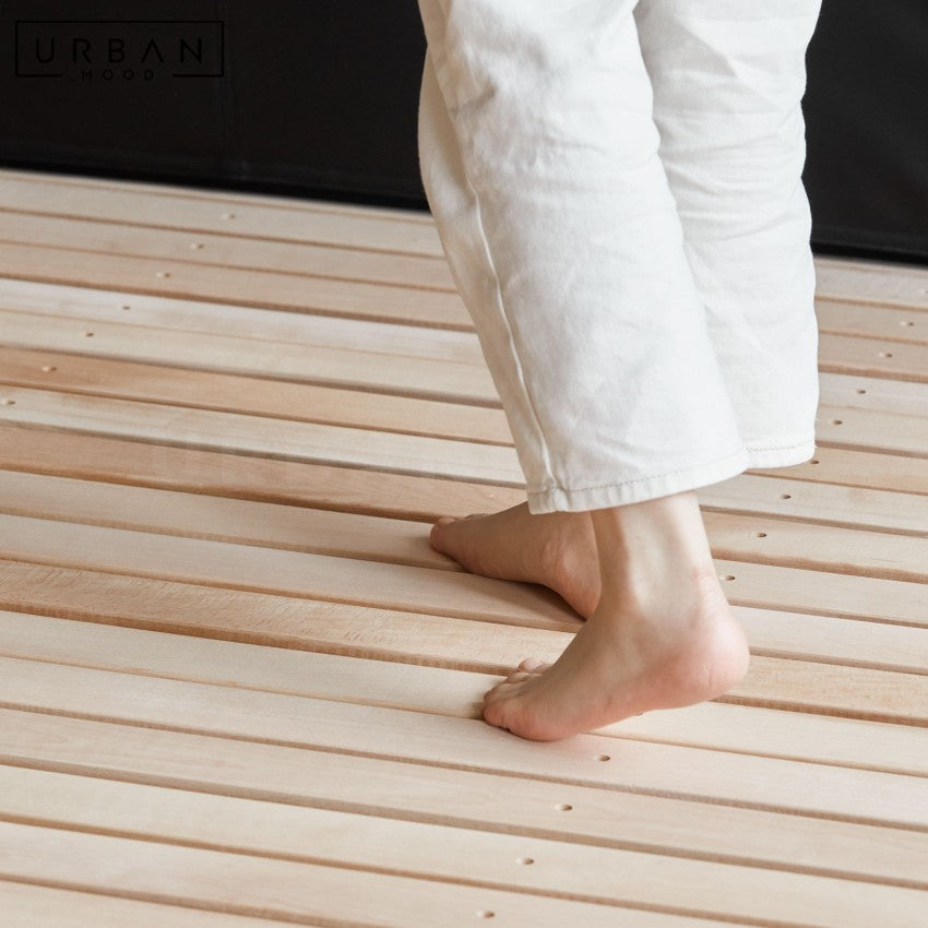 BINO Modern Leather Bedframe