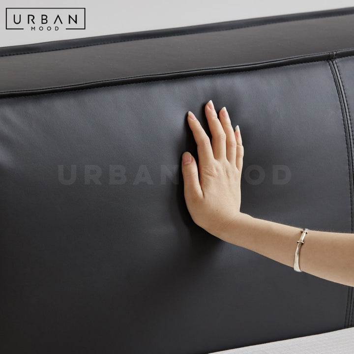 BINO Modern Leather Bedframe