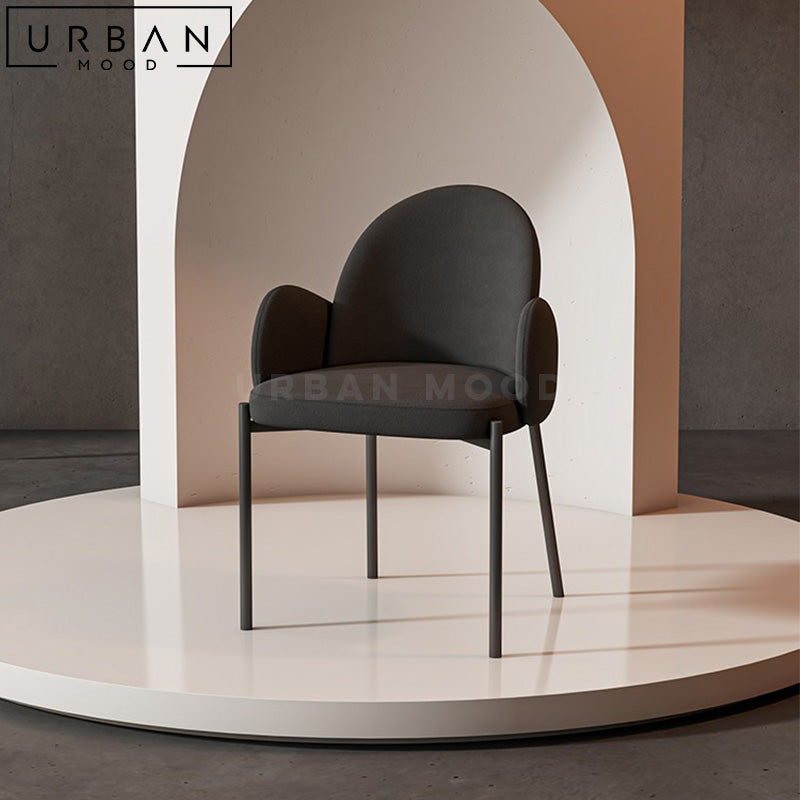 BIRGIT Modern Fabric Dining Chair