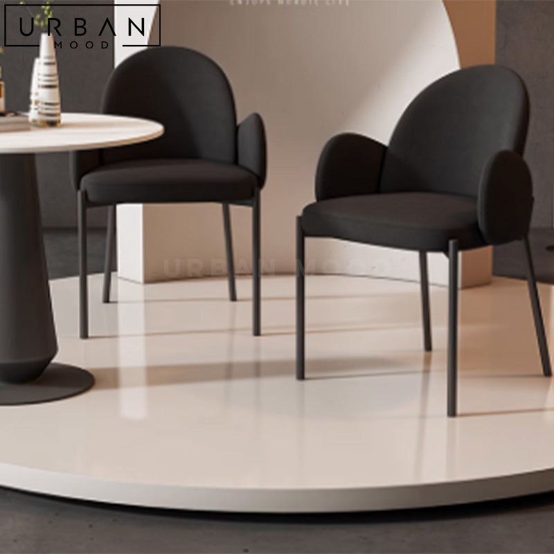 BIRGIT Modern Fabric Dining Chair