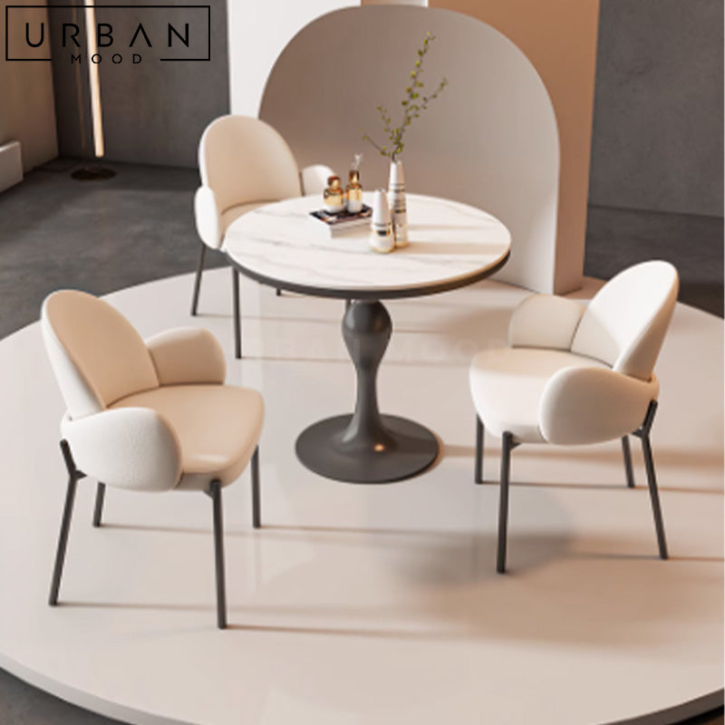 BIRGIT Modern Fabric Dining Chair