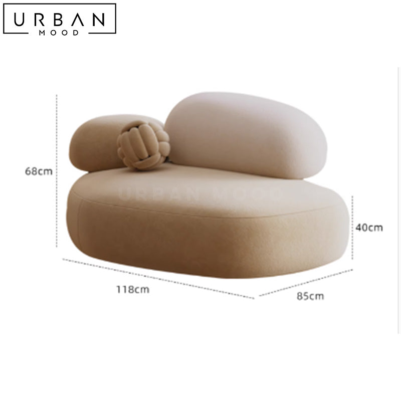 BIRMING Modern Fabric Sofa