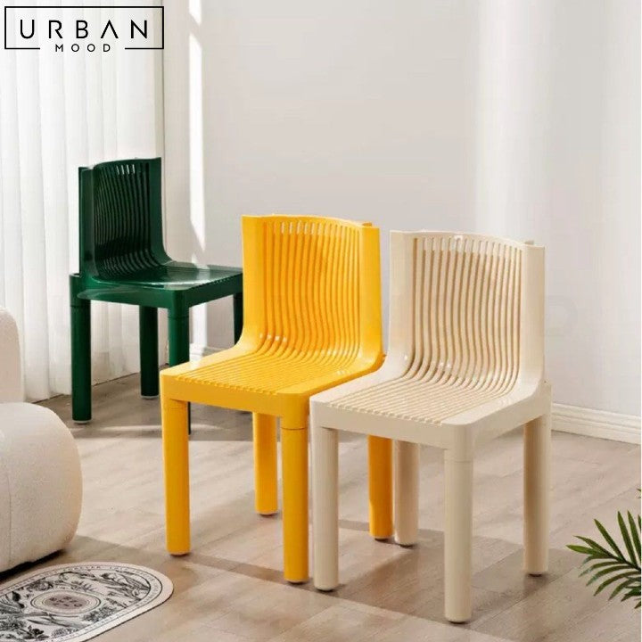 BIRNA Modern Plastic Dining Chair