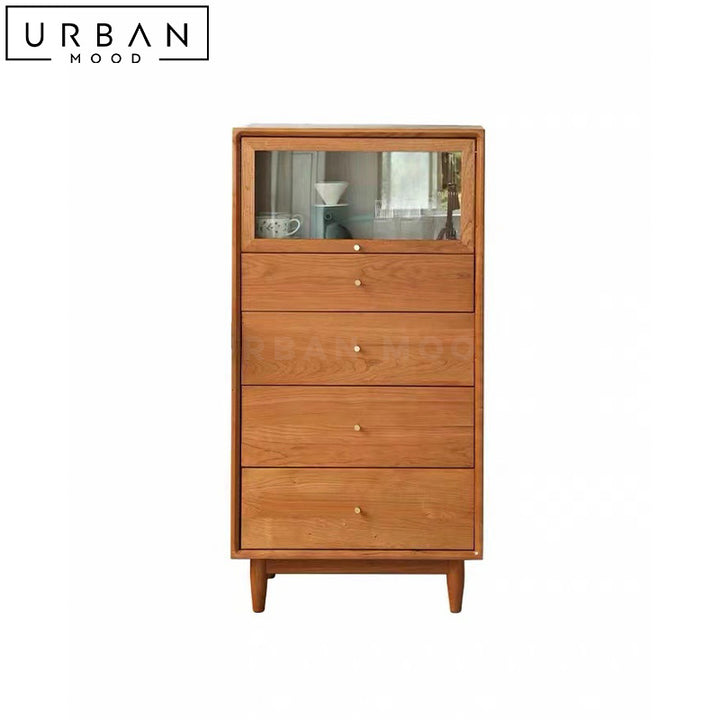 BIRNEY Japandi Side Cabinet