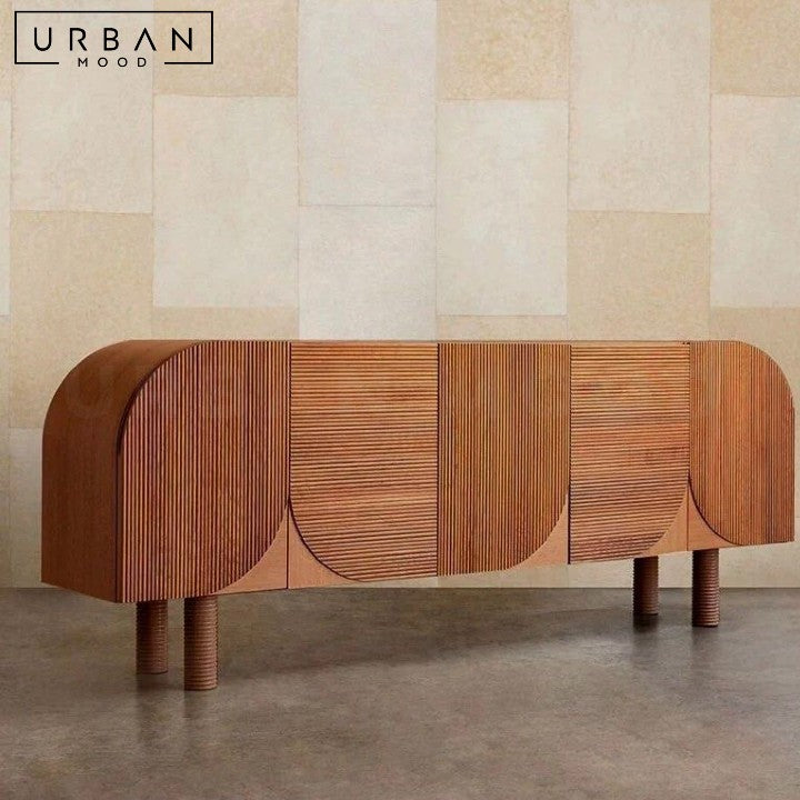 BIRTA Modern Solid Wood Sideboard