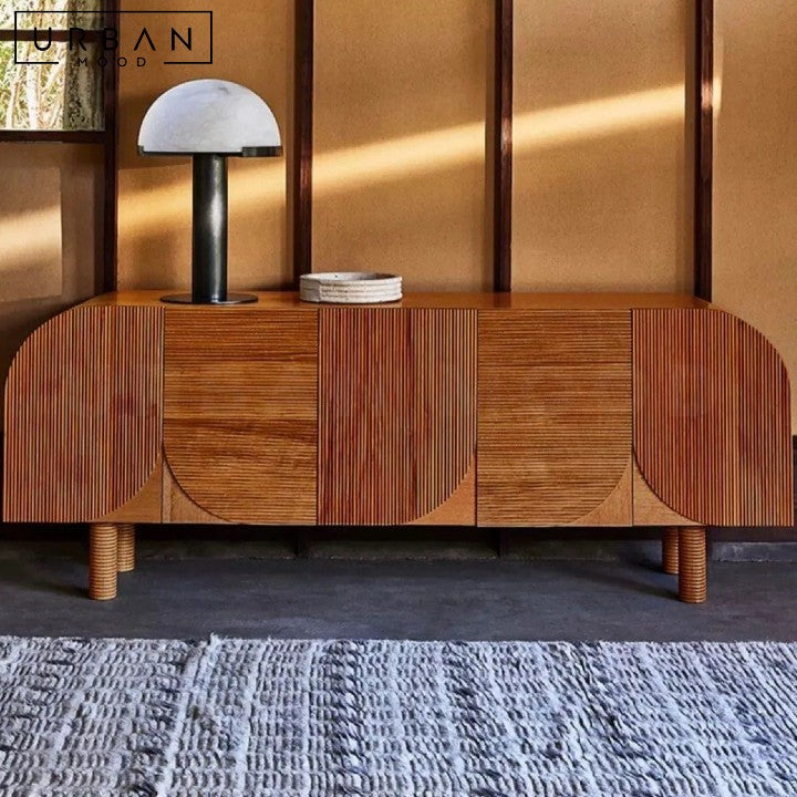 BIRTA Modern Solid Wood Sideboard