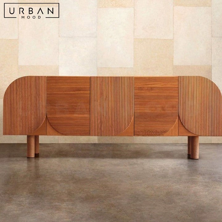 BIRTA Modern Solid Wood Sideboard