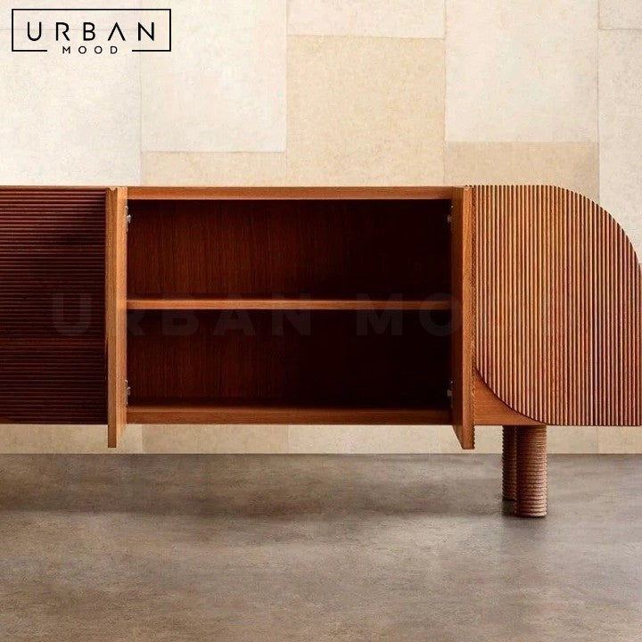 BIRTA Modern Solid Wood Sideboard