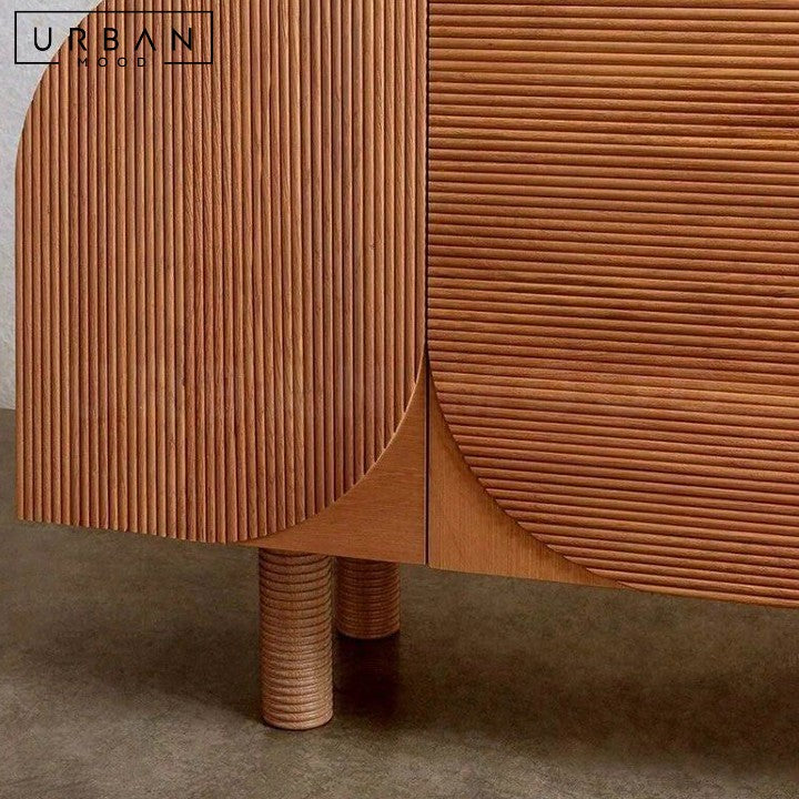 BIRTA Modern Solid Wood Sideboard