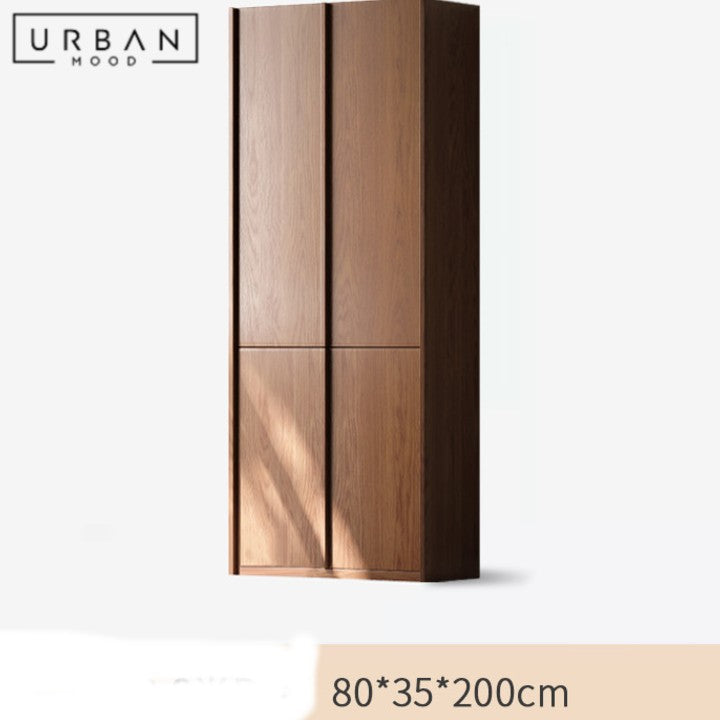 BILL Modern Solid Wood Shoe Cabinet