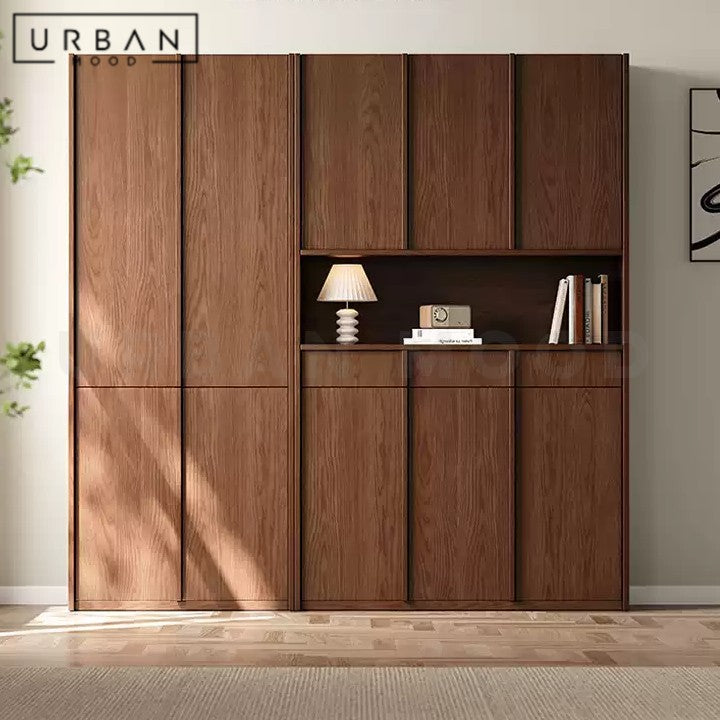 BILL Modern Solid Wood Shoe Cabinet