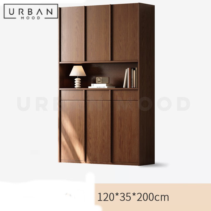 BILL Modern Solid Wood Shoe Cabinet