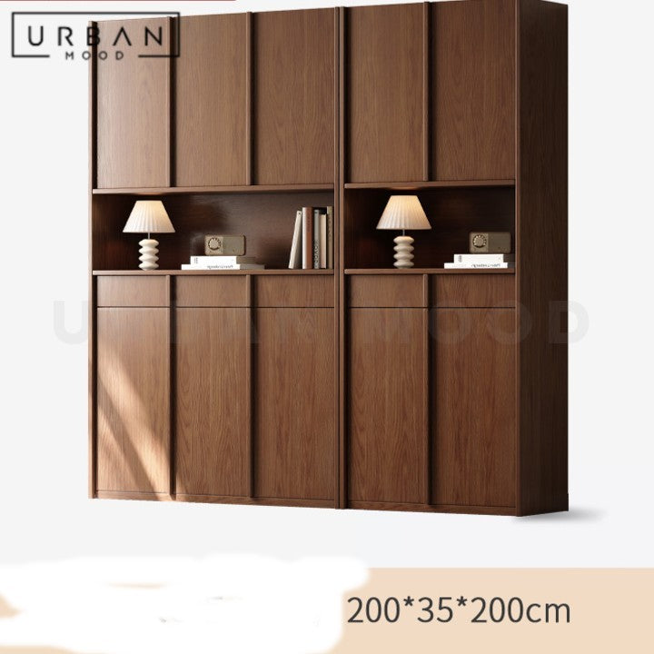 BILL Modern Solid Wood Shoe Cabinet