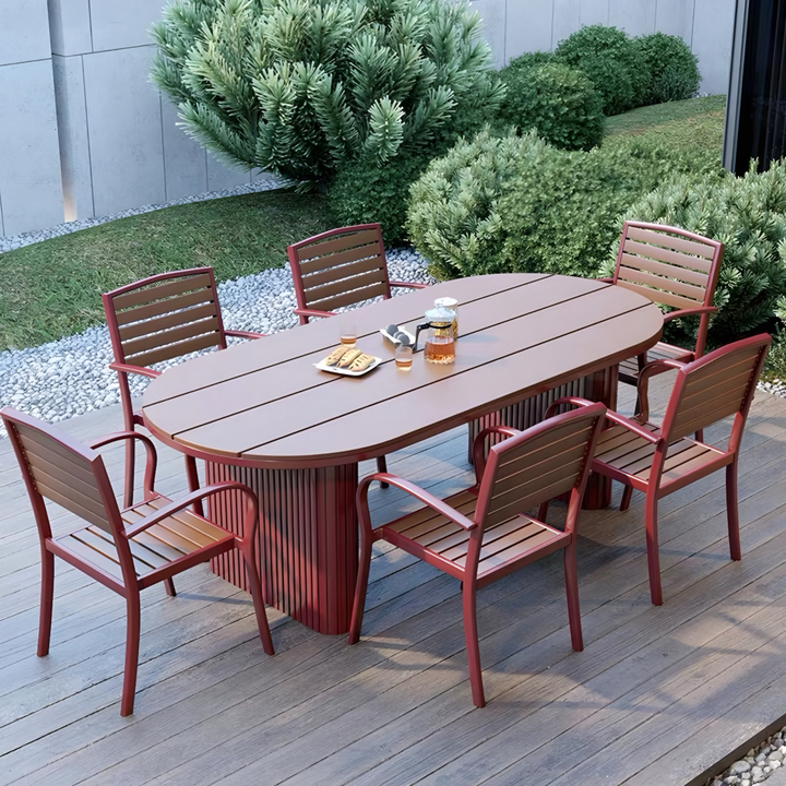BLACKWELL Modern Outdoor Dining Table and Chairs - Urban Mood Singapore