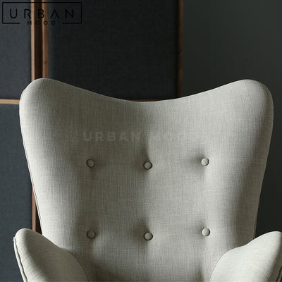 BODIE Scandinavian Fabric Leisure Chair