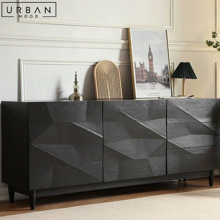 BODOR Modern Solid Wood Sideboard