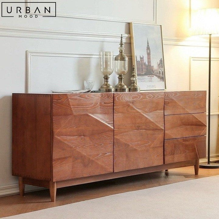 BODOR Modern Solid Wood Sideboard