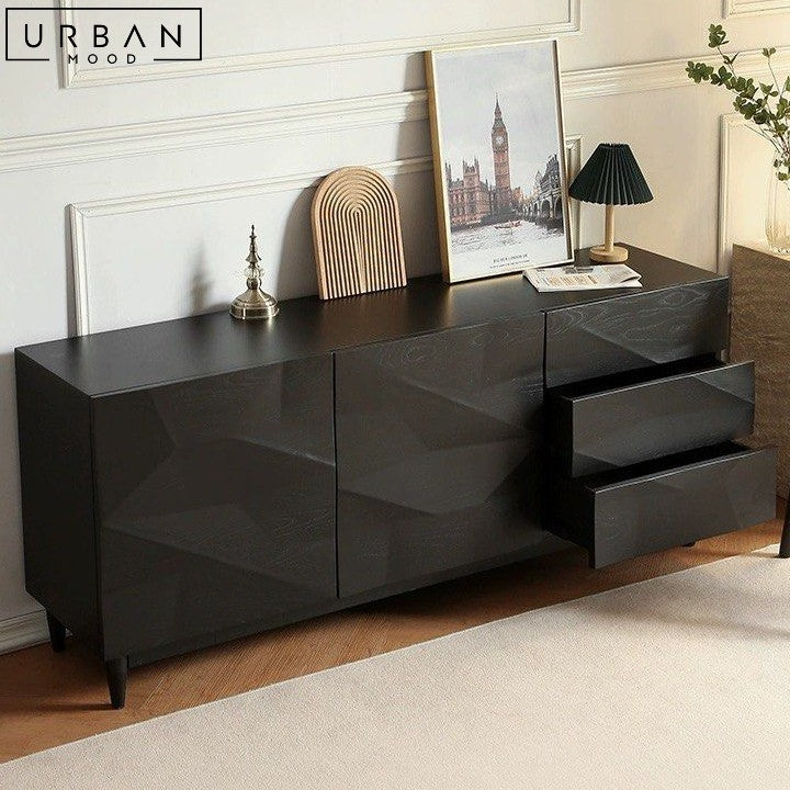 BODOR Modern Solid Wood Sideboard