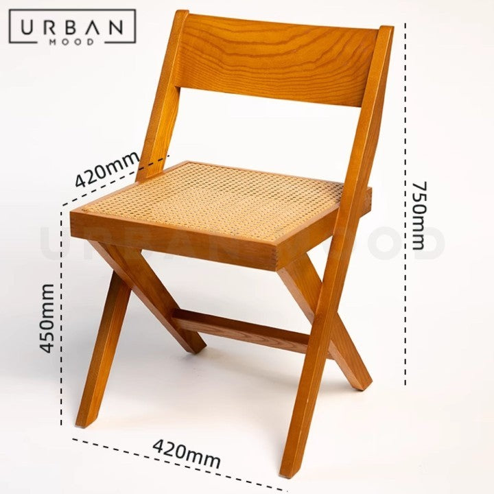 BODSON Modern Solid Wood Dining Chair