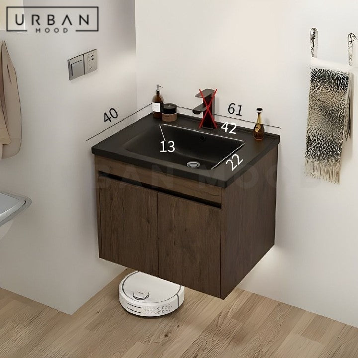 BOSCH Modern Bathroom Vanity Sink & Mirror