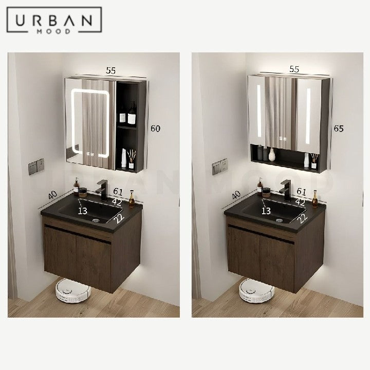 BOSCH Modern Bathroom Vanity Sink & Mirror