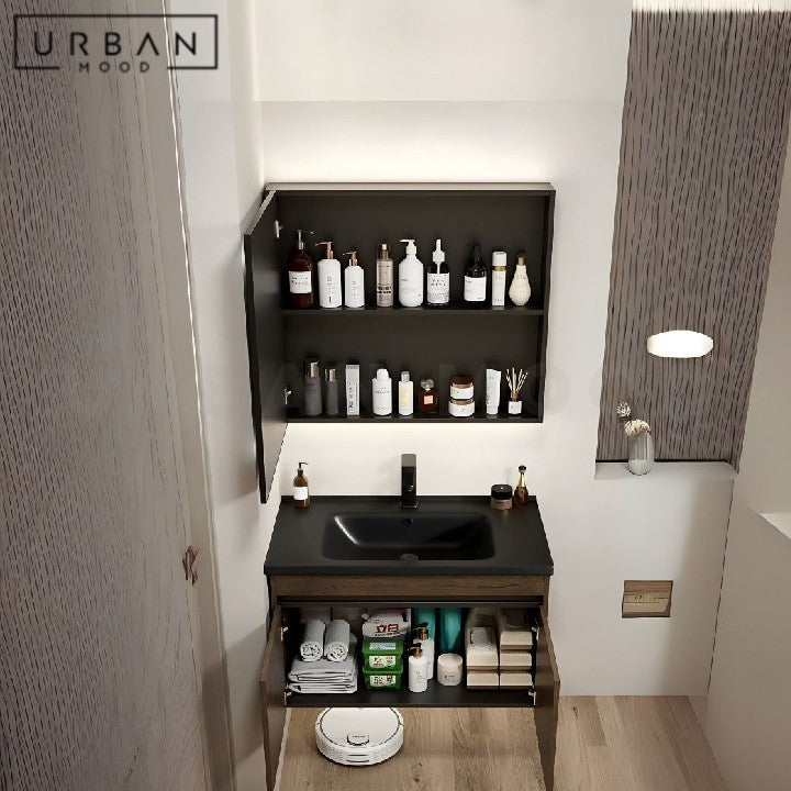 BOSCH Modern Bathroom Vanity Sink & Mirror