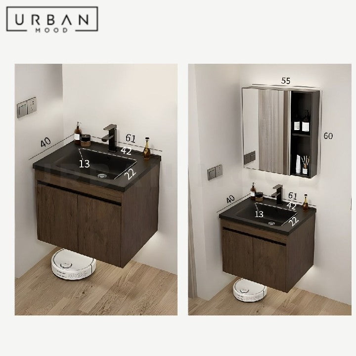 BOSCH Modern Bathroom Vanity Sink & Mirror