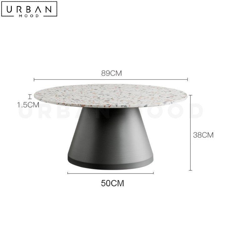 BOUDICA Modern Terrazzo Coffee Table