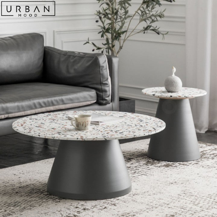 BOUDICA Modern Terrazzo Coffee Table