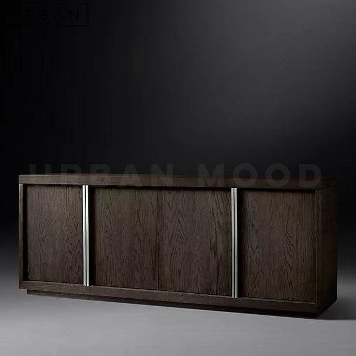 BOYLE Mid-Century Solid Wood Sideboard