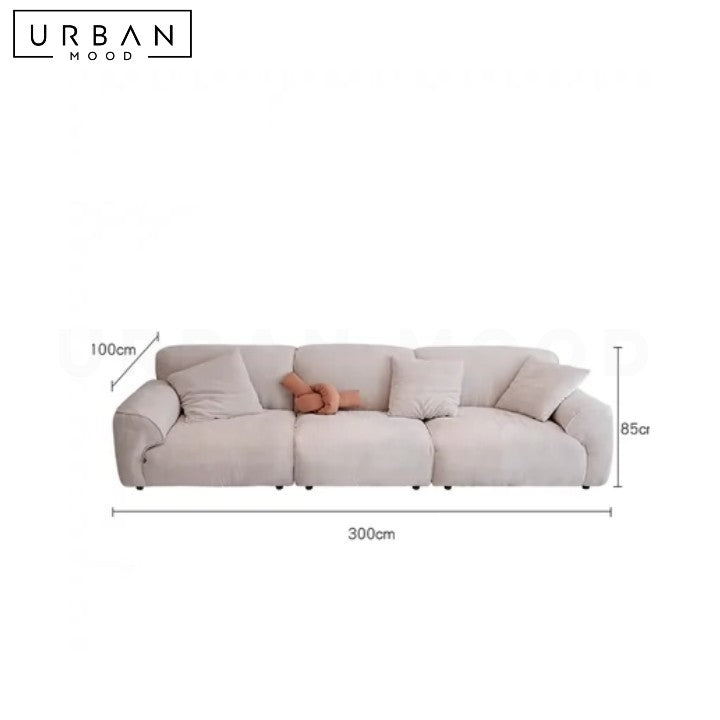 BOZEN Modern Fabric Sofa