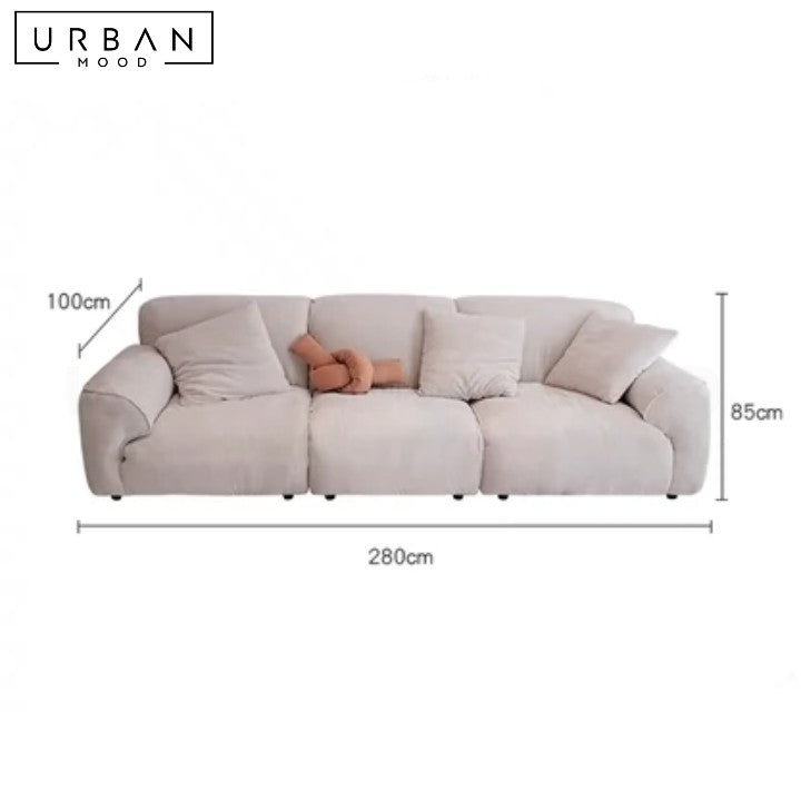 BOZEN Modern Fabric Sofa