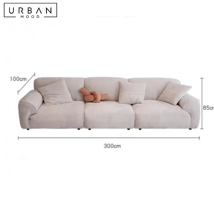BOZEN Modern Fabric Sofa
