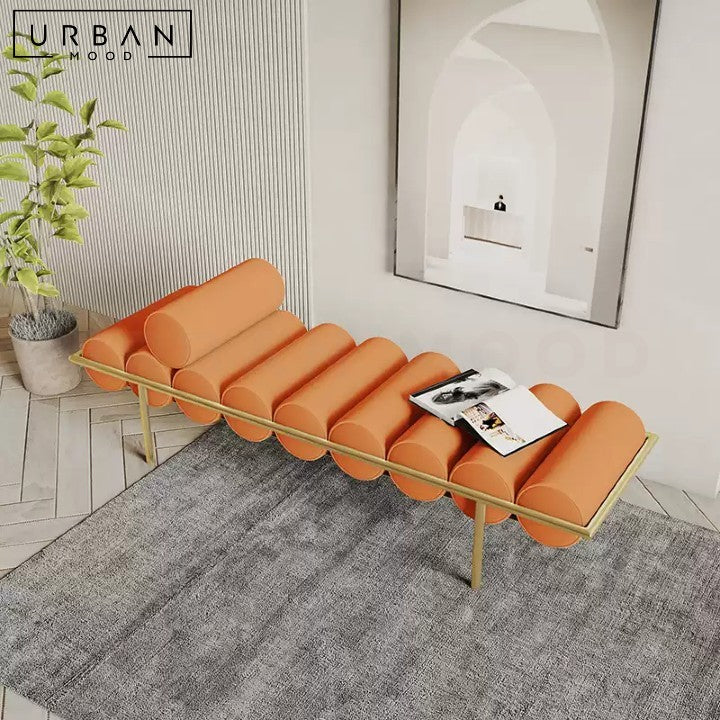 BRANCO Modern Velvet Ottoman