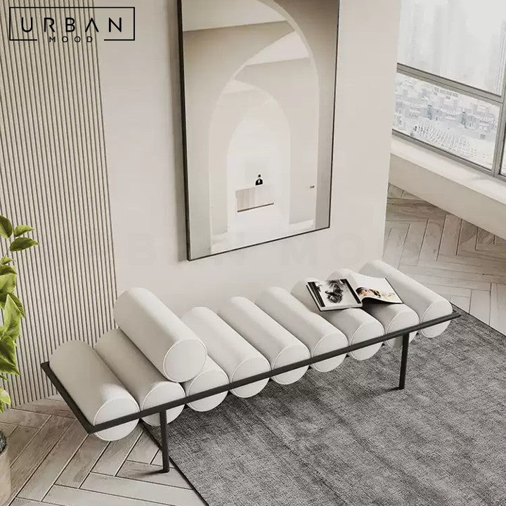BRANCO Modern Velvet Ottoman