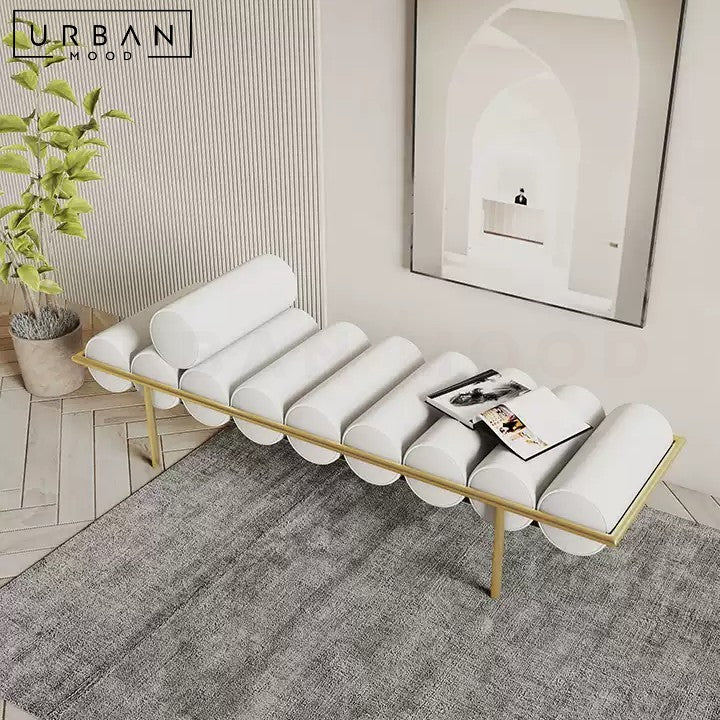 BRANCO Modern Velvet Ottoman
