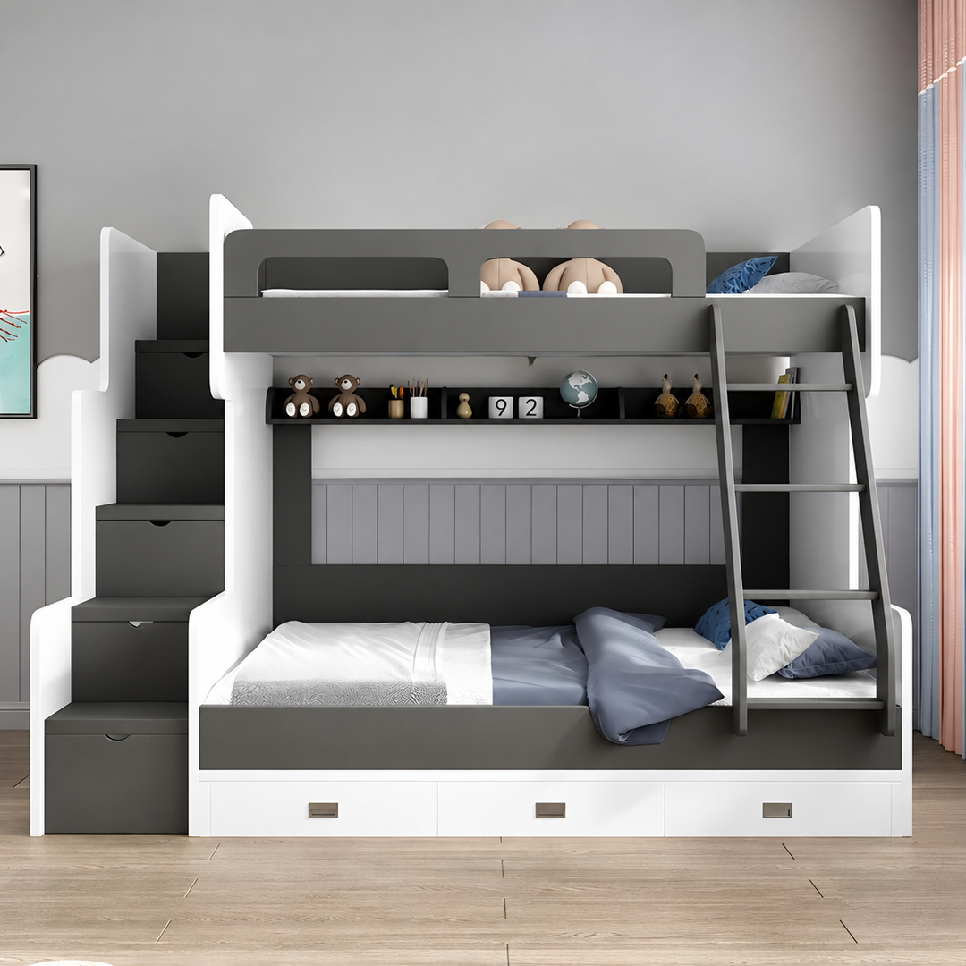 BRAVENZA Modern Double Decker Bedframe - Urban Mood Singapore