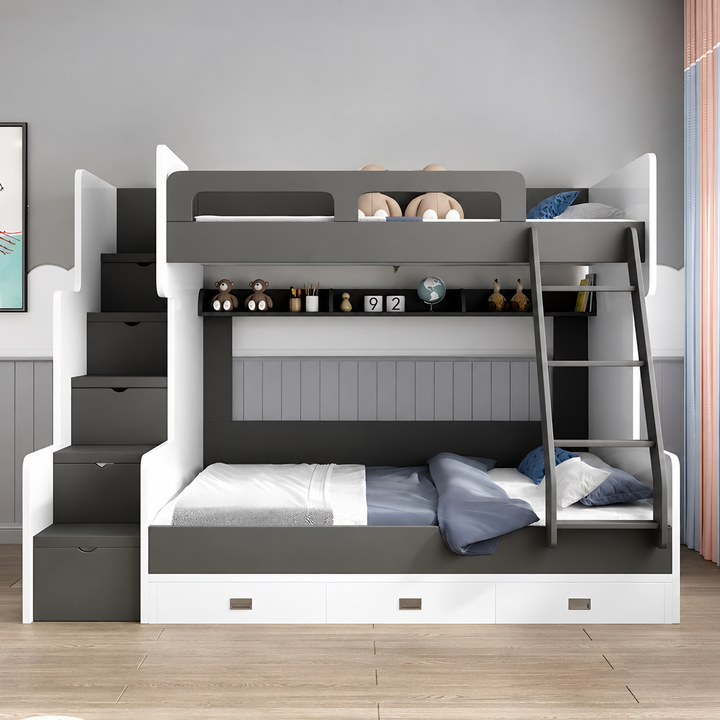 BRAVENZA Modern Double Decker Bedframe - Urban Mood Singapore